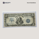 1899 $5 Silver Certificate | Large Size | "Chief" Note | Blue Seal | Rare #2352