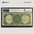 1907 $5 Legal Tender Woodchopper Note | Fr. 91 | Large Size Red Seal | PMG VF 25