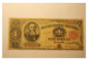 1891 $1 Treasury Note | Large Size Stanton Bill | Rare U.S. Paper Money 