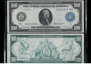 1914 $100 Federal Reserve Note – Chicago | Fr. 1110 | PCGS 53 About Uncirculated | Rare Large-Size Note
