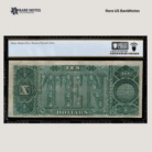 💵 1890 $10 Treasury Note | Fr.366 “Sheridan” | Ornate Back | PCGS VF 25 Details | Rare Coin Note