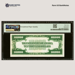$10,000 1934 Federal Reserve Note. PMG Choice Uncirculated 64 EPQ.