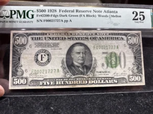 1928 $500 Federal Reserve Note