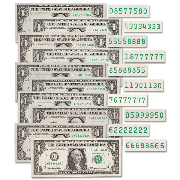 The Rarest Fancy Serial Number Bills and How Much They Sell For (2025 Value Guide)