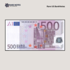 European Union – Germany 500 Euro Banknote | 2002 Issue | P-14x | UNC | Prefix X