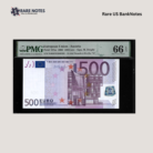 European Union / Austria – 500 Euro Banknote | 2002 Issue | PMG 66 EPQ | UNC | P#19An | Series Prefix “N”