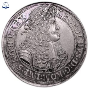 Coin Austria - Léopold Ier - Taler - 1686 Hall - NGC MS 62