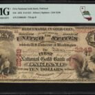 Oakland, CA $10 1875 Fr. 1151 FNGB Charter #2248 PMG Choice Fine 15