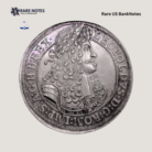 🇦🇹 1686 Austria Silver Taler | Leopold I | Hall Mint | NGC MS 62 | Holy Roman Empire Crown Coin