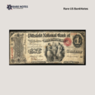 1865 $1 National Bank Note – Pittsfield National Bank of Massachusetts | Civil War Era U.S. Currency