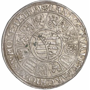 s-l1600 (15) 1589 1 Thaler Saxe-Coburg-Eisenach Germany Coin Johann Casimir (KA54-)