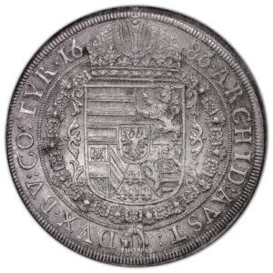 s-l1600 (3) Coin Austria - Léopold Ier - Taler - 1686 Hall - NGC MS 62